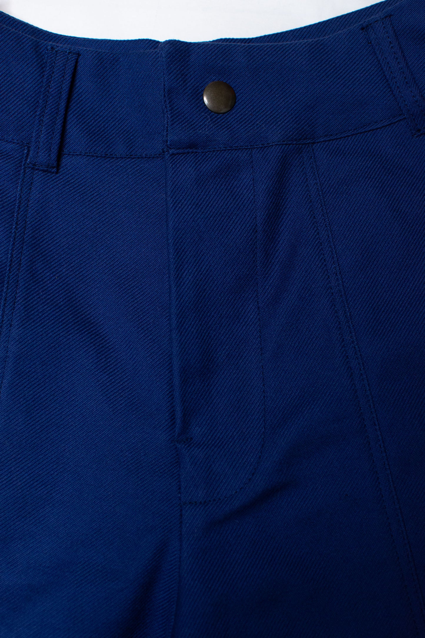 Short MAMAY en coton Bleu Cobalt